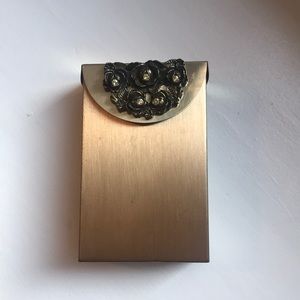 Vintage Brass Cigarette Case